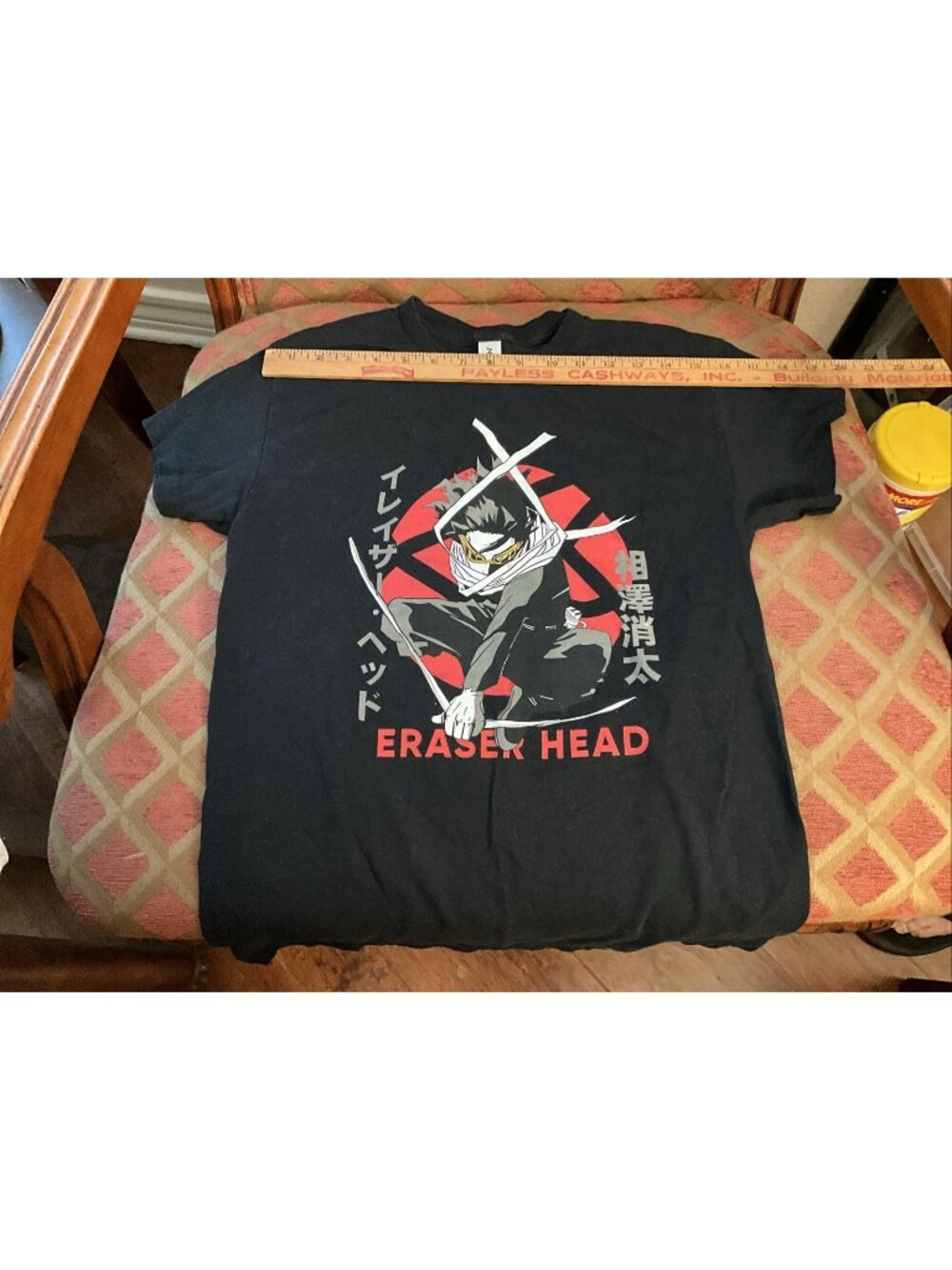 Eraser Head T-Shirt My Hero Academia Bakugo Katsuki Tee Shoto Dabi Deku Shirt
